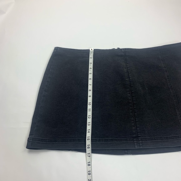 BP Black Denim Skirt 3X - Picture 5 of 14